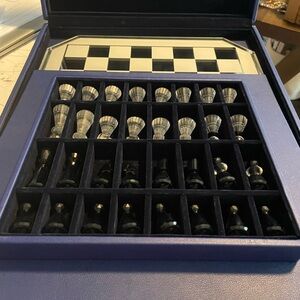 Authentic Swarovski Complete Chess St